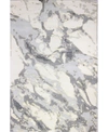 Bb Rugs Natural Wool Nat-19 7' 6" X 9' 6" Area Rug In Ivory/gray