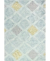 Bb Rugs Veneto Cl208 3' 6" X 5' 6" Area Rug In Teal