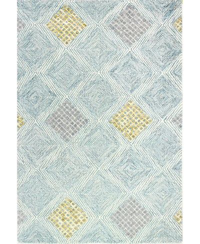 Bb Rugs Veneto Cl208 3' 6" X 5' 6" Area Rug In Teal