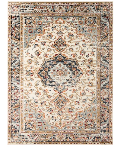 Amer Rugs Allure Alein 5'1" X 7'6" Area Rug In Ivory,navy