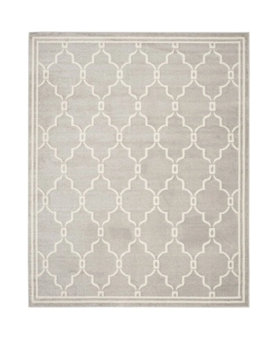 Safavieh Amherst Amt414 Light Gray And Ivory 8' X 10' Outdoor Area Rug In No Color