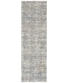 Surya Presidential Pdt-2308 Medium Gray 3'3" X 8' Runner Area Rug In Medium Gray