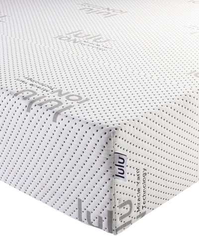 Lulu Ion 8" Plush Gel Memory Foam Mattress In A Box In White