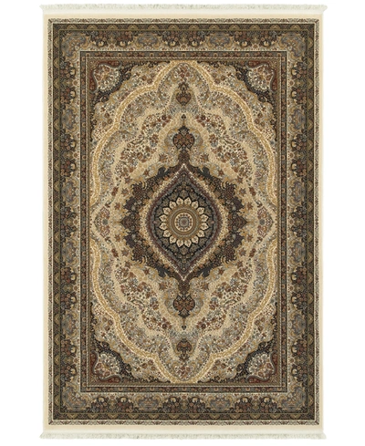 JHB DESIGN MASTERPIECE CAV IVORY 5'3" X 7'6" AREA RUG