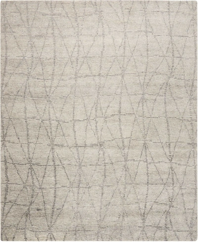 Nourison Ellora Ell02 Gray 7'9" X 9'9" Area Rug