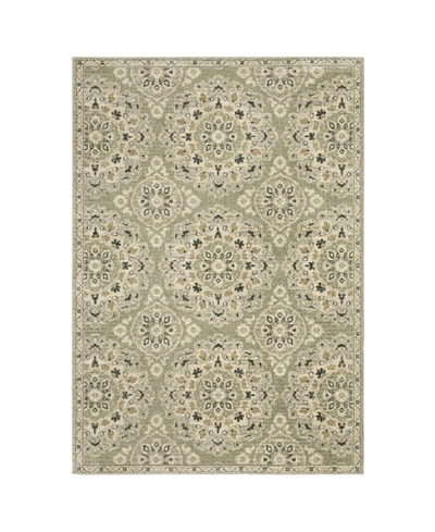 Jhb Design Joyner Joy443 5'3" X 7'6" Area Rug In Green