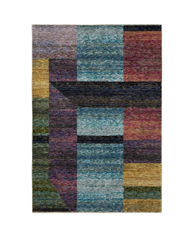 Jhb Design Deco Pzz04 5'3" X 7'3" Area Rug In Multi