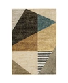 Jhb Design Lucca 2063luc 6'7" X 9'6" Area Rug In Gold-tone