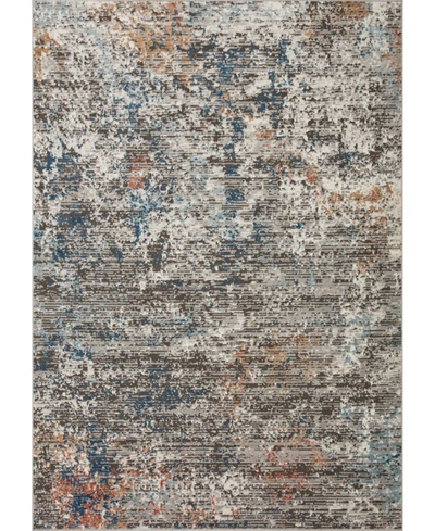Spring Valley Home Bianca Bia-06 5'3" X 7'6" Area Rug In Charcoal
