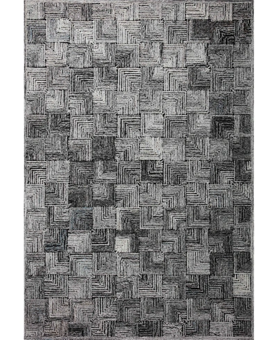 Loloi Prescott Prs-03 7'9" X 9'9" Area Rug In Silver