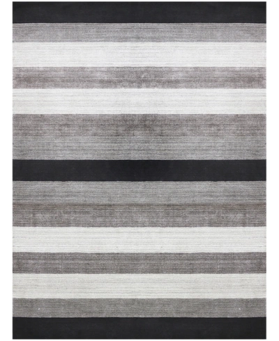 Amer Rugs Blend Beth Area Rug, 8' X 10' In Charcoal