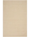 Nourison Marana Mnn01 Ivory 6'6" X 9'6" Area Rug In Ivory