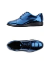 Hogan Lace-up Shoes In Blue