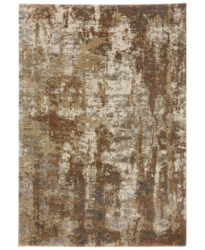 D Style Nola Or13 1'8" X 2'6" Area Rug In Copper