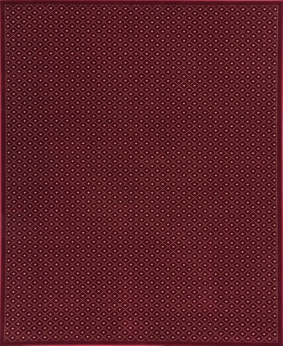 Km Home Closeout!  782/1712/red Pesaro Red 7'9" X 11' Area Rug