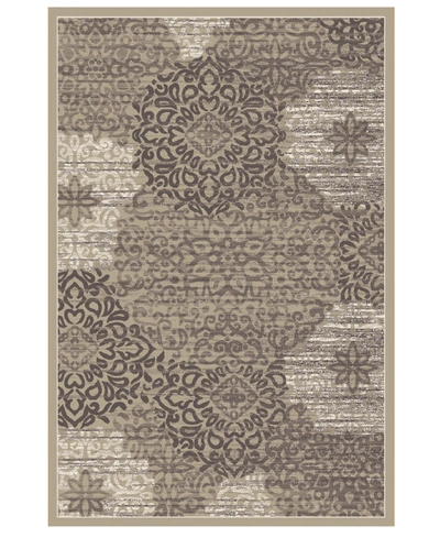 Km Home Closeout!  Teramo Intrigue 3' 3" X 4' 11" Area Rug In Beige