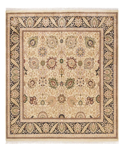 Adorn Hand Woven Rugs Mogul M1380 6'2" X 6'2" Square Area Rug In Beige