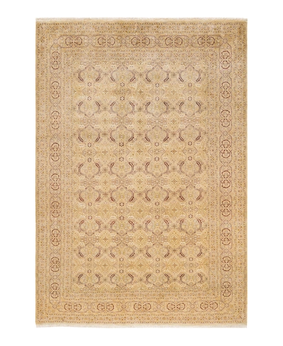 Adorn Hand Woven Rugs Mogul M1450 6' X 8'10" Area Rug In Yellow