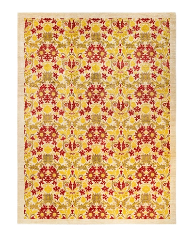 Adorn Hand Woven Rugs Arts Crafts M1636 8'10" X 11'9" Area Rug In Ivory