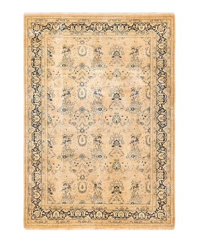 Adorn Hand Woven Rugs Mogul M1405 6'3" X 9'1" Area Rug In Pink