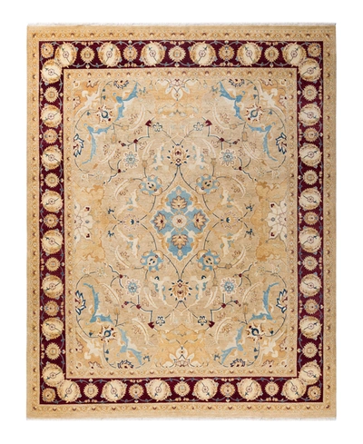 Adorn Hand Woven Rugs Mogul M1550 8'1" X 10'7" Area Rug In Gold-tone