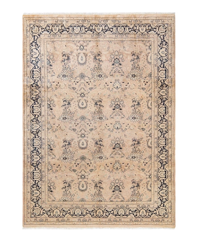 Adorn Hand Woven Rugs Mogul M1182 6'3" X 8'10" Area Rug In Beige