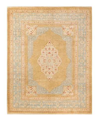 Adorn Hand Woven Rugs Mogul M1503 8'3" X 10'9" Area Rug In Yellow