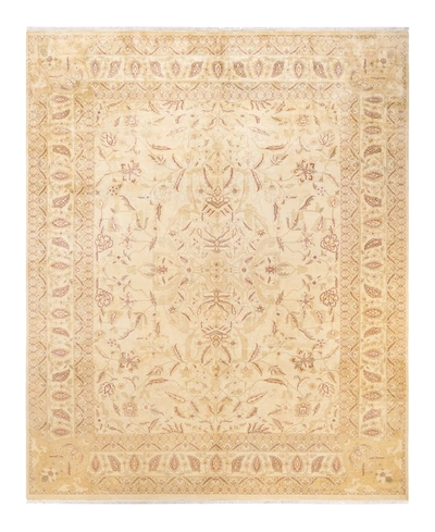 Adorn Hand Woven Rugs Mogul M1273 9'1" X 11'9" Area Rug In Ivory