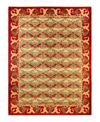 Adorn Hand Woven Rugs Arts Crafts M1601 10'2" X 13'9" Area Rug In Red