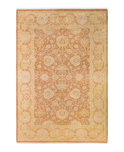 Adorn Hand Woven Rugs Mogul M1605 6'1" X 8'10" Area Rug In Brown