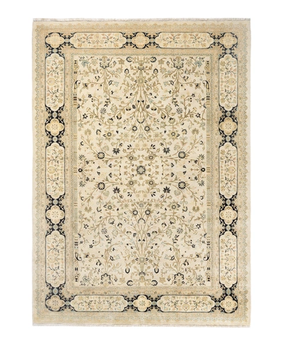 Adorn Hand Woven Rugs Mogul M1605 6'1" X 8'8" Area Rug In Ivory