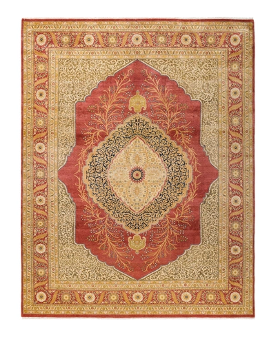 Adorn Hand Woven Rugs Mogul M1343 8'1" X 10'8" Area Rug In Rust
