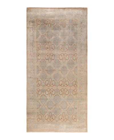 Adorn Hand Woven Rugs Mogul M1567 6'1" X 12'9" Runner Area Rug In Brown