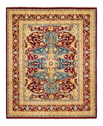 Adorn Hand Woven Rugs Mogul M1273 8'2" X 10'3" Area Rug In Red