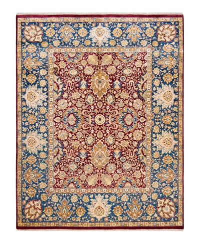 Adorn Hand Woven Rugs Mogul M1195 7'10" X 10'4" Area Rug In Red