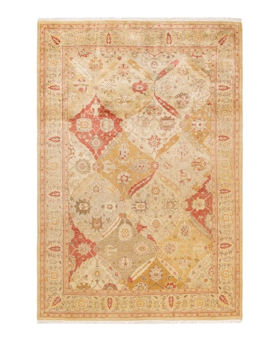 Adorn Hand Woven Rugs Mogul M1462 6' X 8'10" Area Rug In Gold-tone