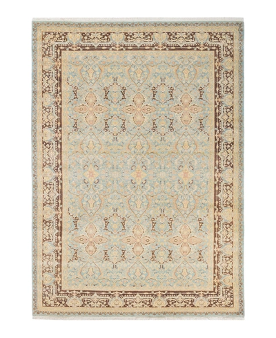 Adorn Hand Woven Rugs Mogul M1605 6'1" X 8'9" Area Rug In Mist
