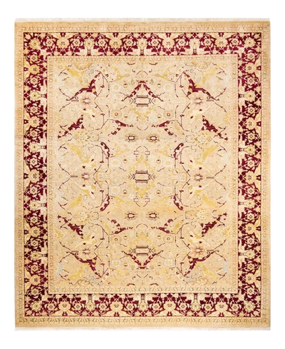 Adorn Hand Woven Rugs Mogul M1261 8'3" X 10'1" Area Rug In Yellow