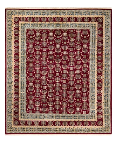 Adorn Hand Woven Rugs Mogul M1261 8'3" X 9'10" Area Rug In Red