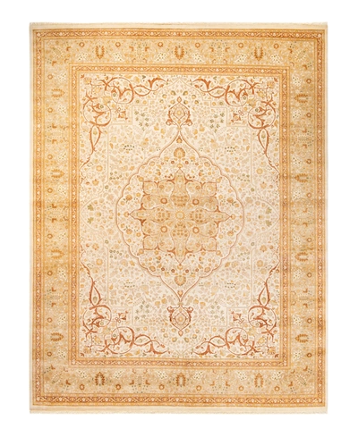 Adorn Hand Woven Rugs Mogul M1346 9'3" X 12'1" Area Rug In Ivory
