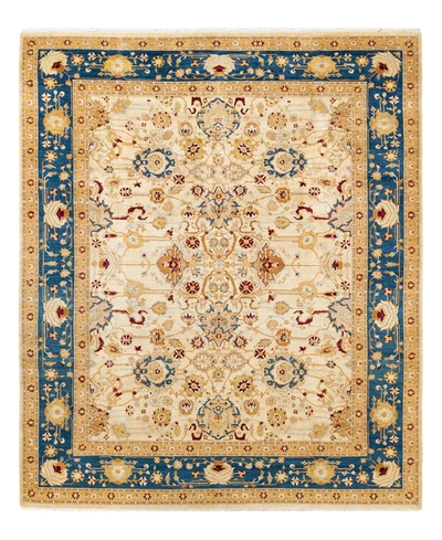 Adorn Hand Woven Rugs Mogul M1426 8'1" X 9'9" Area Rug In Ivory