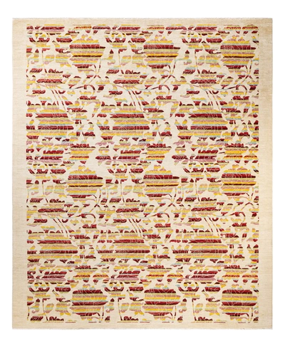Adorn Hand Woven Rugs Arts Crafts M1745 9'1" X 11'9" Area Rug In Ivory