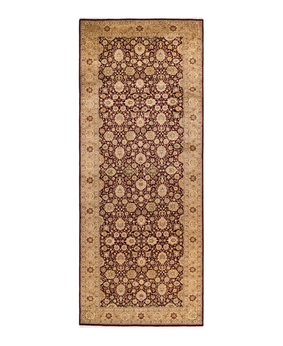 Adorn Hand Woven Rugs Mogul M1189 6'2" X 16'1" Runner Area Rug In Red