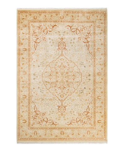 Adorn Hand Woven Rugs Mogul M1494 6' X 8'10" Area Rug In Ivory