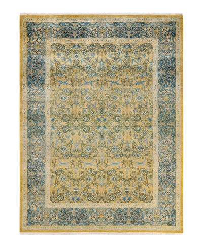 Adorn Hand Woven Rugs Mogul M1602 6' X 8'7" Area Rug In Green
