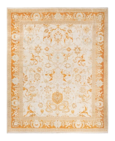 Adorn Hand Woven Rugs Mogul M1721 8'2" X 10'2" Area Rug In Ivory