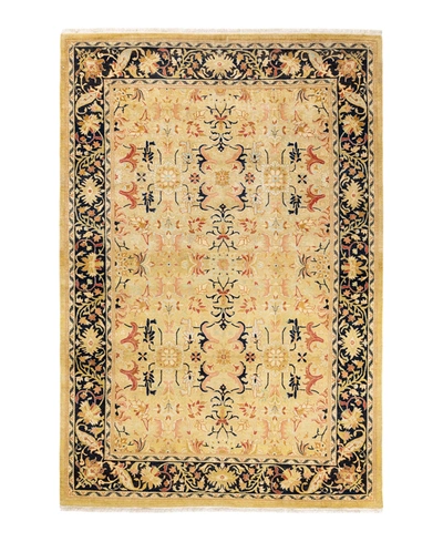 Adorn Hand Woven Rugs Mogul M1494 6'2" X 9'2" Area Rug In Green