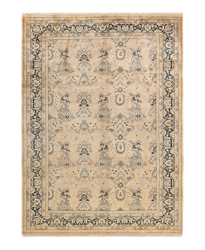 Adorn Hand Woven Rugs Mogul M1130 6'3" X 8'9" Area Rug In Beige