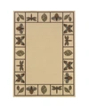 Jhb Design Negril Neg05 3'7" X 5'6" Outdoor Area Rug In Ivory/cream