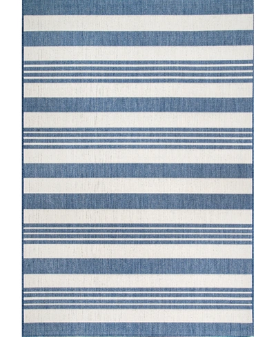 Nuloom Dawn Owdn29a 5'3" X 7'6" Outdoor Area Rug In Blue